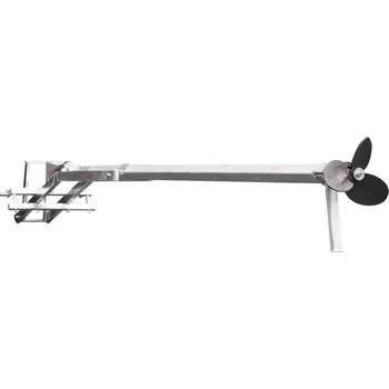 Míchadlo Traktorové míchadlo 5 m / pro tříbodovou hydrauliku kat. 2 SRW 5.0 / Typ G / s průměrem radlice 600 mm / mechanický / pozinkovaný