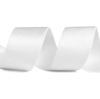 Textilní guma Saténová pruženka šíře 30 mm bílá 1 m