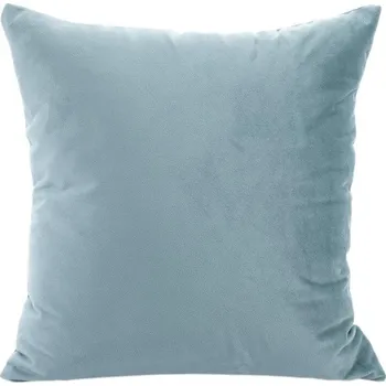 Povlak na dekorativní polštářek Modré sametové povlaky na polštář MELÁNÍ 40x40 cm