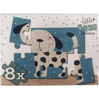 Puzzle H&L Dětské puzzle Mini 8ks, pes