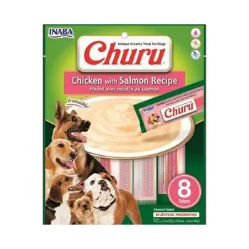 Krmivo pro psa INABA FOODS Co., Ltd. Churu Dog Chicken with Salmon 8x20g