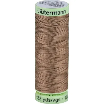 Nit Polyesterové nitě Gütermann Jeans návin 30 m sezamová 1 ks