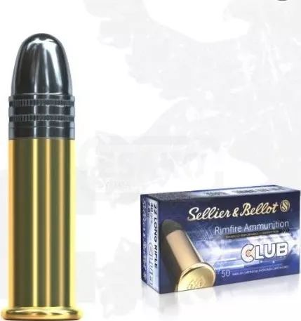 Malorážkové náboje 22 LR Club, 40 gr, 50 ks, Sellier & Bellot