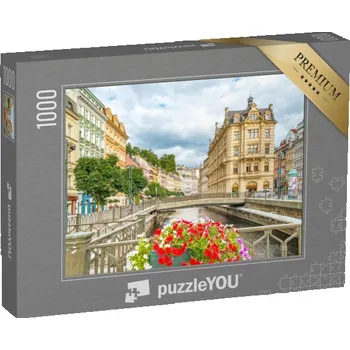 Puzzle puzzle „Karlovy Vary: světoznámé město s minerálními prameny“