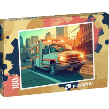 Puzzle puzzle 100 dílků „Jeden tým, jeden cíl“