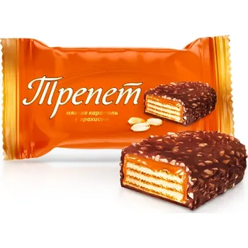 Bonbon TRÉPET bonbóny s měkkým karamelem a arašídy N?