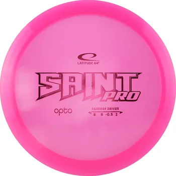 Disc golf Latitude 64° SAINT PRO Opto Line Barva: Bílá - transparentní, Váha: 172 g