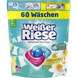Weisser Riese Universal XXL Aromatherapie Lotus & Mandlový olej Kapsle na praní 60 Pracích cyklů