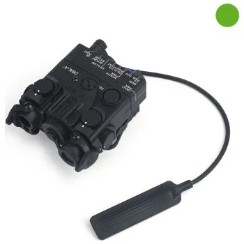 Měřící laser Taktický XBAL-X2 (pouze zelený laser) - Černý + dárek zdarma