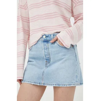 Dámské oblečení Džínová sukně Levi's A4694.0003 modrá 50X, vel. 26