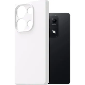 Pouzdro na mobilní telefon AlzaGuard Premium Silicone Case pro Xiaomi Redmi Note 14S bílý
