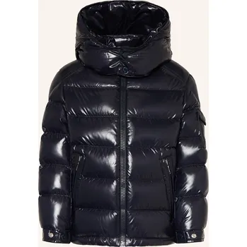 Moncler Enfant Dětská Prošívaná Bunda Maya, tmavě modrá, 140