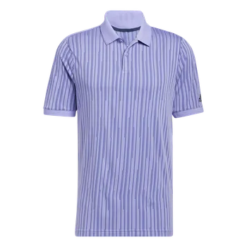 Pánské oblečení Adidas Jacquard HEAT.RDY Polo Shirt M, Light Purple / Legacy Indigo, pánské