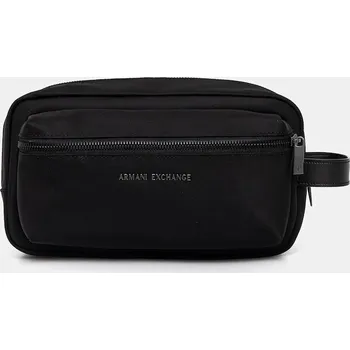 Kosmetická taška Armani Exchange černá barva, XM001654 AF17304 XM001654.AF17304