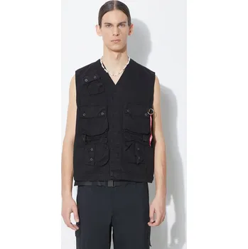 Dámská vesta Vesta Alpha Industries Military Vest černá barva, 136113, M, 99X