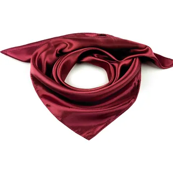 Deštník Saténový šátek jednobarevný 60x60 cm bordó sv. 1 ks