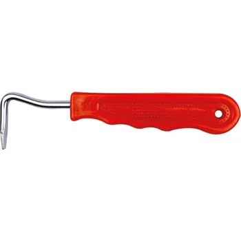 Čištění pro koně Háček na kopyta HIPPOTONIC Plastic červený