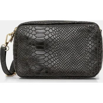 Kabelka Kožená kabelka Answear.LAB zelená barva 446.hak 87X, vel. ONE SIZE