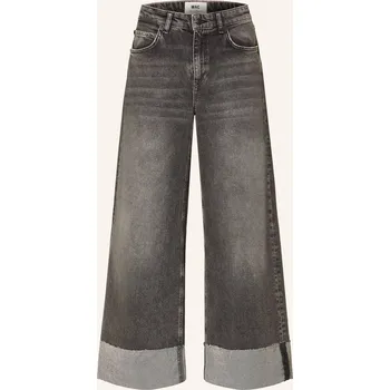 Dámské džíny Mac Dámské Wide Leg Džíny Nevada, d986 ashgrey vintage used, 34