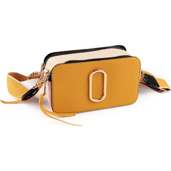 Kabelka Dámská kabelka crossbody 20x11 cm hořčicová 1 ks
