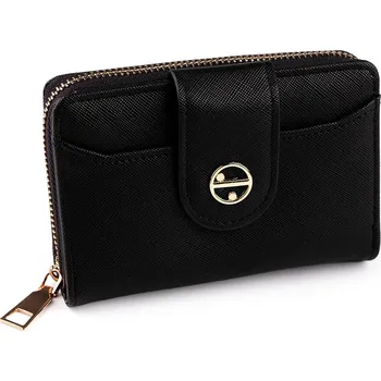 Peněženka Dámská peněženka 9x13 cm černá 1 ks