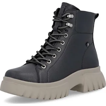 Dámská móda Dámská kotníková obuv RIEKER W1877-00 černá W5 39