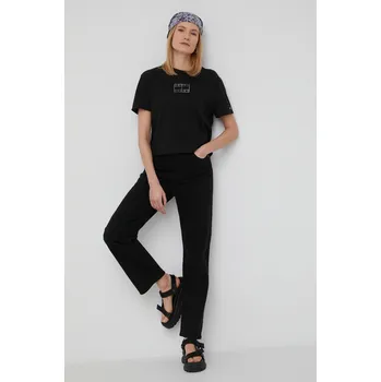 Dámské džíny Džíny Levi's RIBCAGE STRAIGHT ANKLE 72693.0012 černá 99X, vel. 29/31