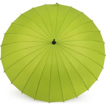 Deštník Dámský deštník kouzelný s květy zelená sv. 1 ks