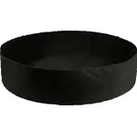 Round 127 textilní květináč černá balení 1 ks