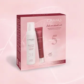 Kosmetická sada Casmara Antioxidant Set - Odličovač 3v1 150 ml + hydratační krém 50 ml Dárková sada