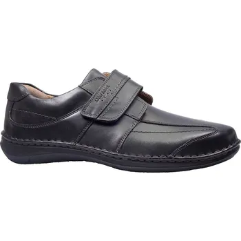 Pánské mokasíny Vycházková obuv-flexiblová, Josef Seibel, New Anvers 02, šíře K (Extra Wide), černá: Černá Hladká kůže 33,5 50 K - extra široká (28940-28943)