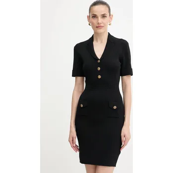 Dámské oblečení Šaty Guess FELICITY W5YK29.Z0130 černá 99X, vel. S