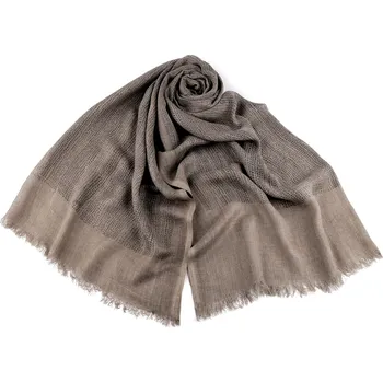 Deštník Šátek / šála / pléd tečky 95x210 cm šedobéžová 1 ks