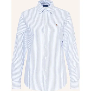 Dámská halenka Polo Ralph Lauren Dámská Košilová Halenka, bílá / modrá, 42
