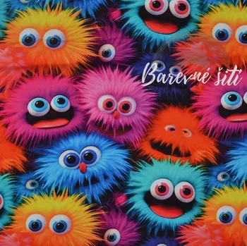 Galanterie Úplet, Chlupaté obludky (E) (Luxusní vzory z Turecka)