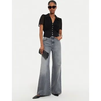 Dámská halenka Morgan Halenka 242-OPLIA Černá Regular Fit 38