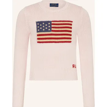 Dámský svetr Polo Ralph Lauren Dívčí Svetr, světle růžová, 134