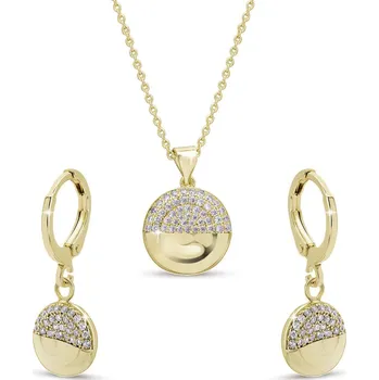 Souprava šperků Set náušnice + řetízek 0051