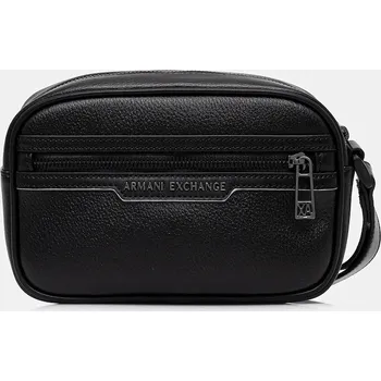 Kosmetická taška Armani Exchange černá barva, XM002000 AF17205 XM002000.AF17205