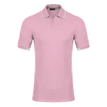 Kjus Men Stan Polo S/S M/50, Pink Salt, pánské