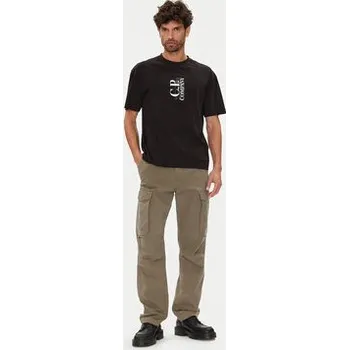 Pánské tričko C.P. Company T-Shirt 19CMTS092A005100W Černá Regular Fit XXL