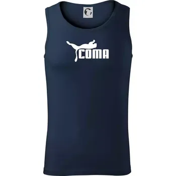Coma parodie - Tílko pánské Core - XL ( Námořní modrá (velmi tmavá - téměř černá) )