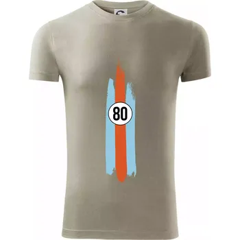 Vintage Race 80 - Viper FIT - Pánské zůžené tričko - 3XL ( Light khaki )