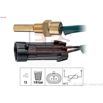 Čidlo automobilu Snímač, teplota chladiva EPS 1.830.280