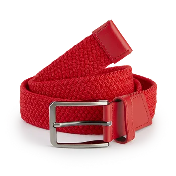Opasek Ping Stretch Webbing Belt S/M, Rich Red, pánské