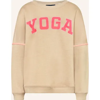 Dámská mikina Miss Goodlife Dámská Oversized Mikina, velbloudí / neonově...