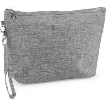 Deštník Kosmetická taška / pouzdro textilní 20x30 cm šedá 1 ks
