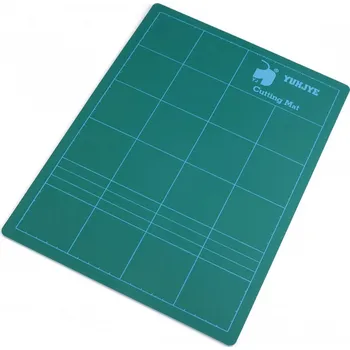 Příslušenství k šicímu stroji Řezací podložka 22x30 cm oboustranná zelenomodrá 1 ks