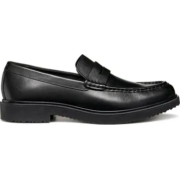 Dámské mokasíny Kožené mokasíny Geox U MASSIMIANO U56H9C.00043.C9999 černá 99X, EUR 43