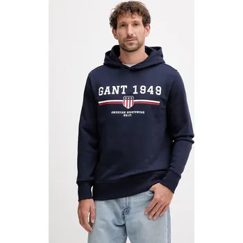Pánská mikina Gant 2067042 59X tmavě modrá L